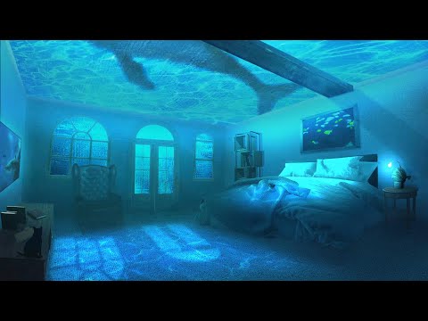 Underwater Bedroom on the Ocean Floor | ASMR Ambience