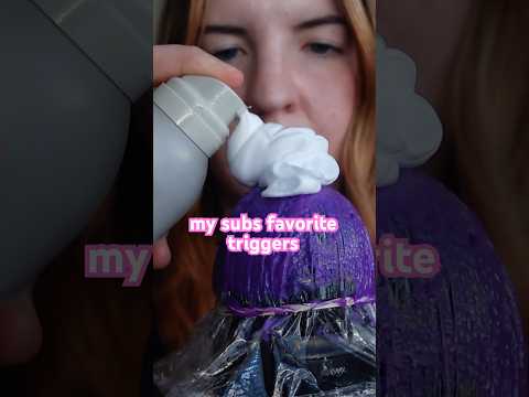 which trigger is the best?? #asmr #asmrtriggers #asmrsounds