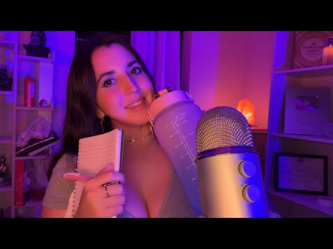 ASMR DESCONOCIDA TE AYUDA A SENTIRTE MEJOR 🤍✨