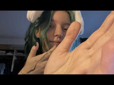 ASMR // Visually pampering you // reiki, cleansing your energy and your face //