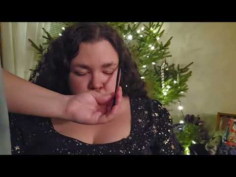 🎆 ASMR Face Massage & Hair Play w/Scalp Massage (No Talking) 🎆