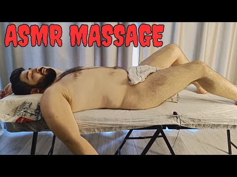 ASMR FULL BODY AMAZING MASTER SLEEP MASSAGE-CHEST,FOOT,ARM,BACK,ABDOMEN,LEG,BELLY MASSAGE