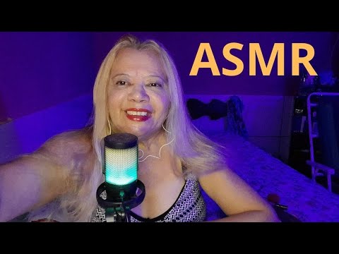 #ASMR #Mostrando para vocês  meus mega hair.# 😴😴💤