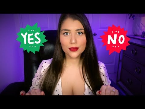ASMR | Asking You 50 “Yes or No" Personal Questions