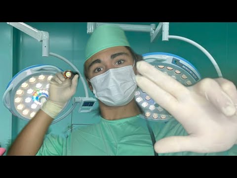 [ASMR] Relaxing you before your important surgery [latex gloves] TINGLE MAXXING
