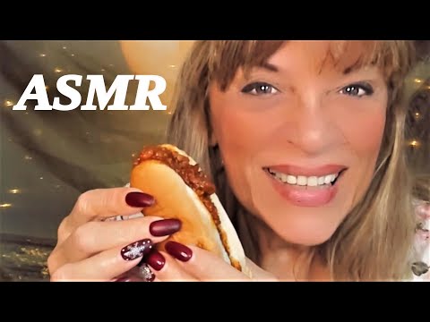 ASMR COMIENDO CON PICANTE DE CHECKERS🌭MUKBANG🥤EATING SOUNDS🍟