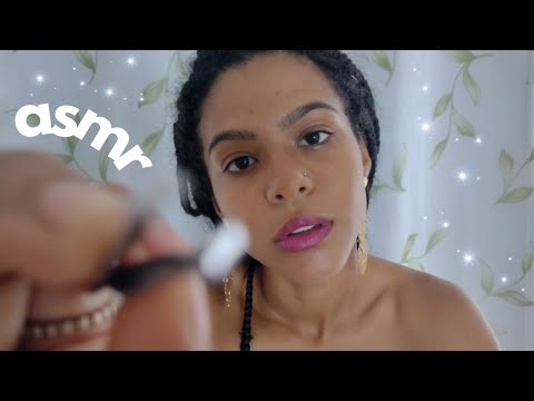 FAZENDO sua SOBRANCELHA ATÉ VOCÊ DORMIR ASMR