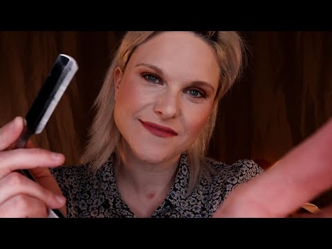 ASMR Beard Treatment & Wet Shave: Personal Attention
