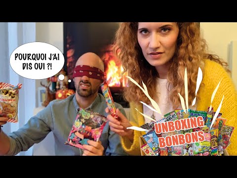 ASMR FRANÇAIS on teste en couple la box bonbon japonais candysan ( et je le piège )