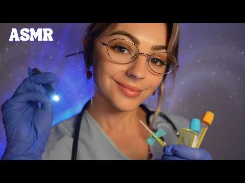 ASMR  - Douce Infirmière t’accueille aux Urgences (Pansement, Prise de sang) ♡