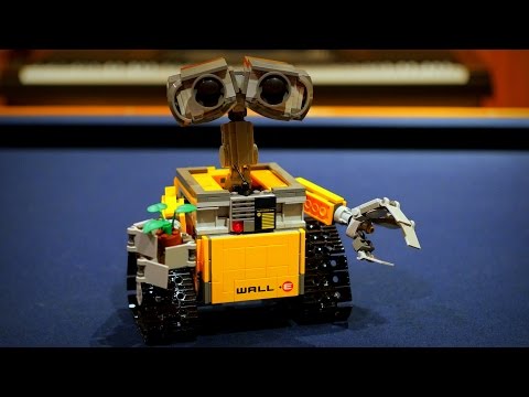 [ASMR] Binaural LEGO Building: WALL-E