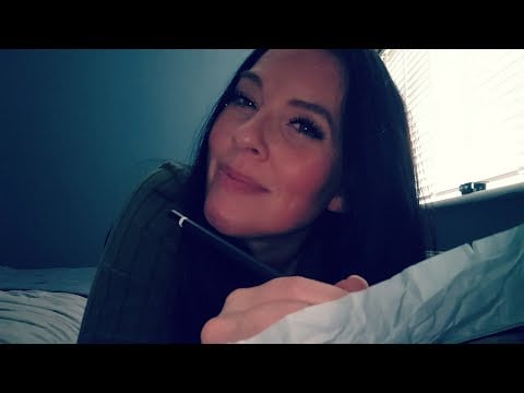 ASMR- Drawing You (Gum & Pencil Chewing, Paper Crinkles, and Scribbles) ✏️