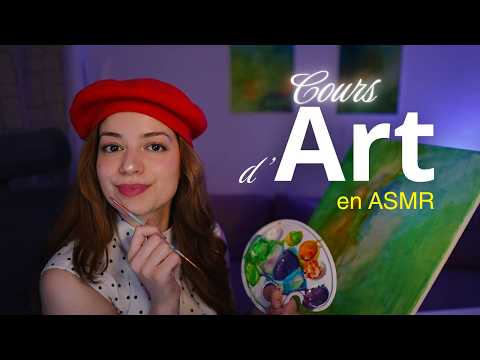 ASMR : Ta prof peint un nouveau tableau avec toi ! (47min roleplay)