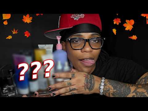 ASMR Black Guy Does Fall Skincare Routine 🍁 (Close Up Rambling)