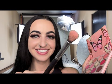 [ASMR] Doing Your Makeup For A Magazine Photo Shoot RP