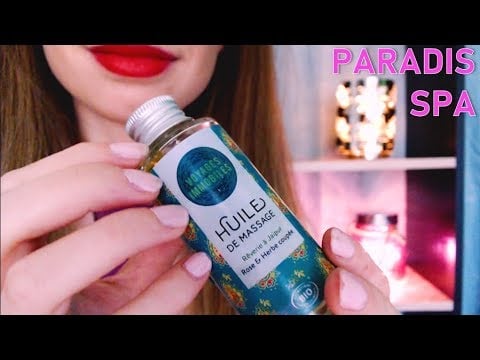 [ASMR] Massage 100% relaxant ! Roleplay Paradis Spa - chuchotement, français, soin du visage