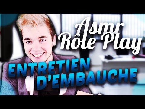 🚧 Asmr : Rôle Play Entretien D’embauche  🚧 asmr français