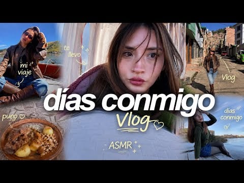 ASMR (VLOG) VIAJA CONMIGO AL LAGO TITICACA PERÚ 🌅 ASMR EN PUBLICO 🇵🇪