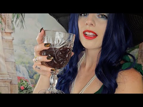 ASMR Getaway W/ Femme Fatale Vampire Tiffany Roleplay | Personal Attention | Long Nails