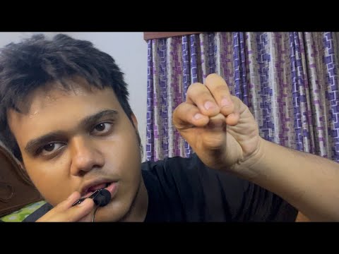ASMR mini Mic Mouth sounds *New mic testing* boya m1