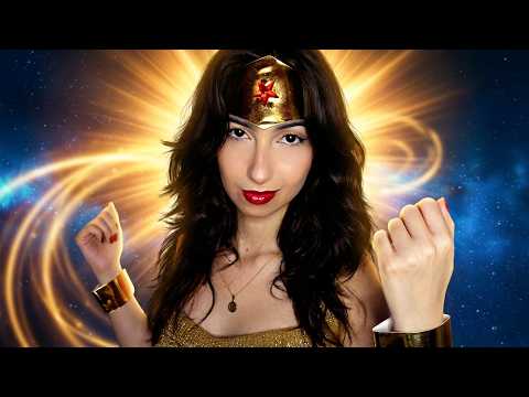 ASMR Mulher Maravilha salva o seu sono! ⚡