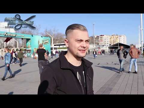 ASMR BARBER MASSAGE | ASK PEOPLE ON THE STREET TO MASSAGE THEM | MASSAGE IN PUBLIC