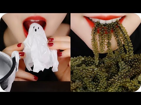 Weird food ASMR compilation #13 👻