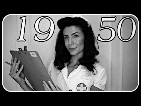 ASMR | EXAME MÉDICO…..MAS ESTAMOS EM 1950 (efeitos de audio retrô)