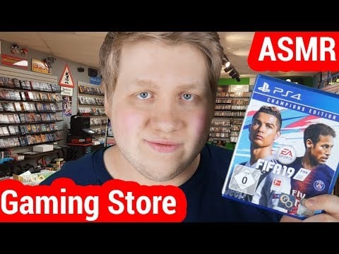 ASMR | Gaming Store Roleplay auf Deutsch/German | DeutscheASMR