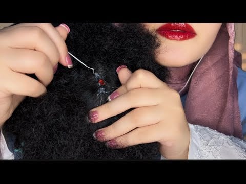 ASMR Bug Removal That Will Give You Instant Tingles (afro, head massage) 