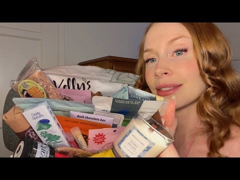 🌿ASMR🌿 Vegan Gift Basket Opening — 100% Whispered Show & Tell