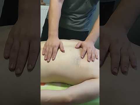 SPECIAL TURKISH MASSAGE THAT RELEASES STRESS FROM THE WHOLE BODY #satisfying #relaxing #asmr #shorts