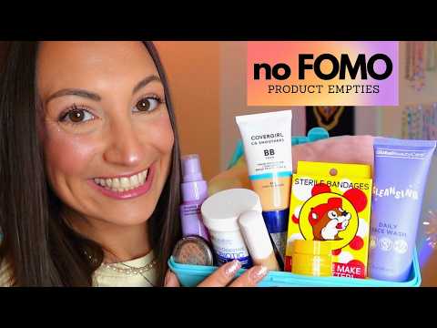 No FOMO ASMR: Product Empties 😴