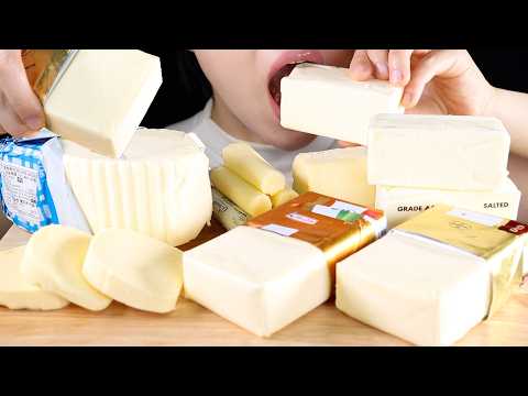 ASMR Assorted BUTTER | No Talking Eating Sounds Mukbang