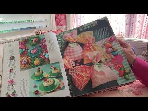 Asmr magazine + book page turning, soft spoken