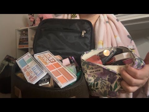 ASMR| Doing your makeup for a late night date 😏🤭- Lots of rummaging & personal attention