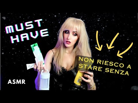 ASMR/ MUST HAVE, PRODOTTI E ACCESSORI PREFERITI 😍❤️ #asmrsounds 