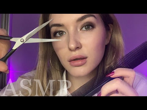 ASMR Усыпляющая стрижка волос АСМР Ролевая игра