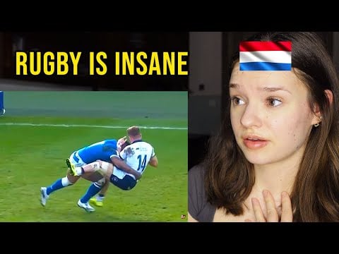 European Reacts to the Top 50 Most BRUTAL Rugby Hits Ever