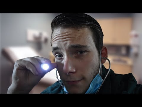 ASMR German Scientist | Crazy Doctor Friedrich | Full Medical Examination | Cranial Nerve