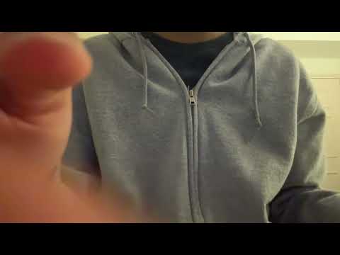 asmr gently tapping your face 🖐️✨😊