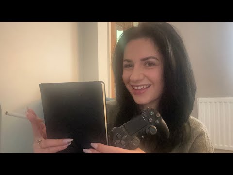 ASMR | Black Triggers 🖤 (Smoking, Tapping, Whispering & Tingles)