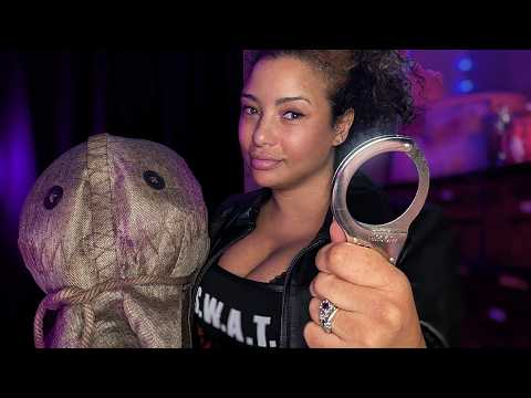 ASMR Trick 'R Treat: Detective Books & Interrogates the Spirit of Halloween (South African Accent)