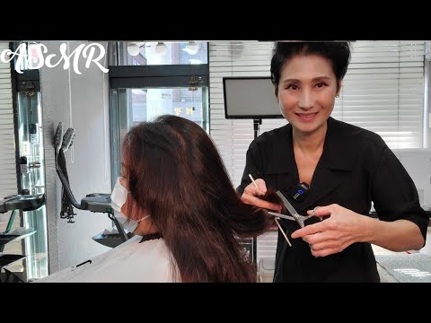 미용실 ASMR   봄맞이 셋팅펌 샤방샤방   Spring Setting Perm Shabang Shabang/Korean hair salon