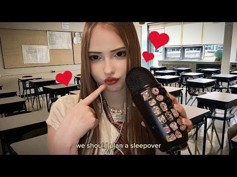 ASMR | Popular Classmate ASKS YOU OUT |  Whispering Roleplay