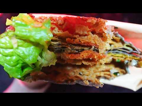 ASMR - Whispering While Eating - Chinese Jianbing Guozi#mukbang #asmr #chinese #whispering