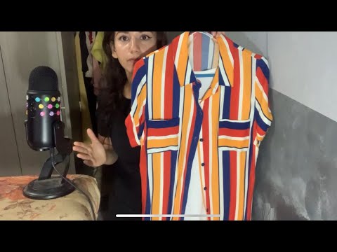 ASMR TE MUESTRO MI ROPA Y ME LA PONGO 😱 parte 2