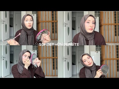 makyaj yaparken üniversite iç dökme 😖💗