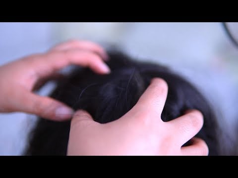 Healthy Black Hair ASMR Scalp Tingle No Talking ｜A Relaxing Weekend Afternoon