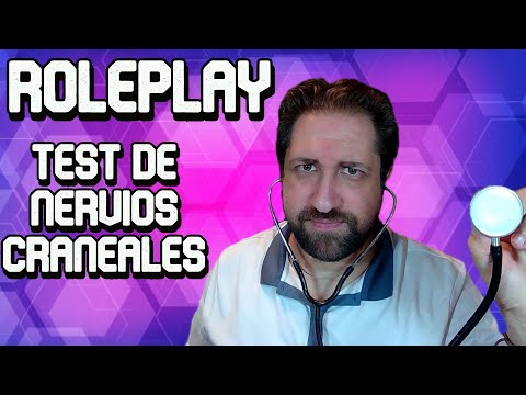 ROLEPLAY EN ASMR - 👨‍⚕️TEST DE NERVIOS CRANEALES👨‍⚕️